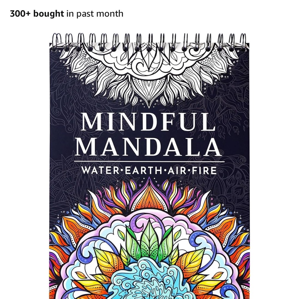 Mindful Mandala Coloring Book